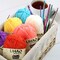 12 Skeins Mini Yarn for Knitting Crochet Craft - 100% Acrylic